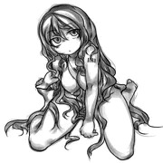 没になったおねえさん