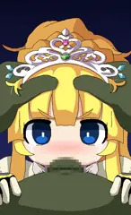 【0:42無料公開】世界樹3金姫強制フェラ＆喉奥射精【Skeb】