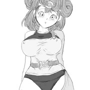 [DQ4絵] 女勇者　スク水