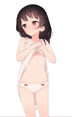 ロリおなか射精