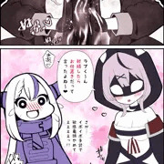 沙花叉に手袋両手コキでワシャワシャされるラプくん