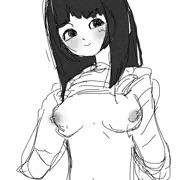 姫カットの子