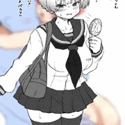 汗だくを気にする女