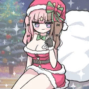ミニスカサンタだよーー！！❤️