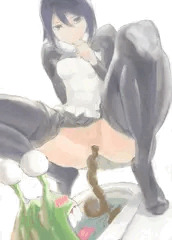 いっぱい食べていっぱい出す子