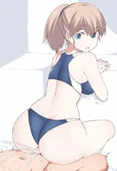 インピママ尻コキ