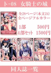 幻想郷サミット　おしながき