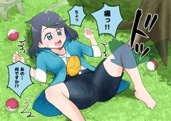 バトルに負けてしまったリコ