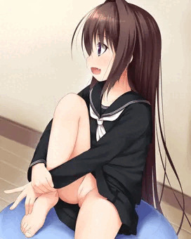 １日１枚微エロ １０日目 千鶴ちゃんとバランスボール （４月１０日）
