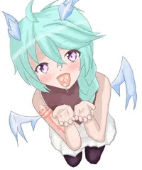 シェフィちゃんのお口に射精すっ