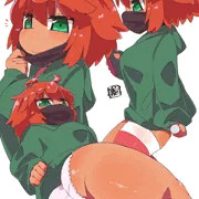 パーカーワンピのうちの子