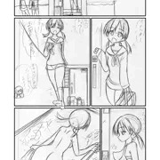 【下絵漫画】弟が入っているお風呂へナチュラルに入っていくお姉ちゃん