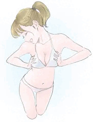むぎゅっ。