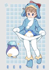 寒くなると、えここちゃんを描きたくなる病