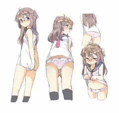 袖なしセーラーうちの子