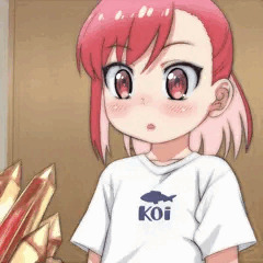 ジンカイトとKOITシャツ硝子ちゃん