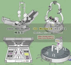 機姦室 3D Models Vol.01