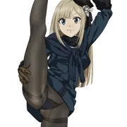 兄上にI字バランスを披露するライネス