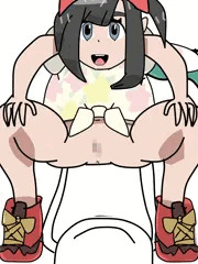 ミヅキの和式でどろどろうんこ