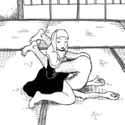 必殺尼エビ固め