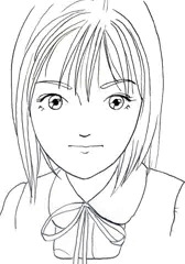 ペン画です