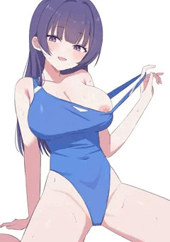 競泳水着のおねえさん
