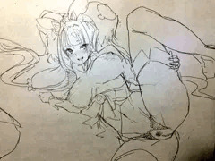 えっちっぽい落書き