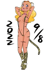 虎柄ビキニの天宮えれな