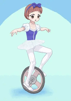 サドルなし一輪車