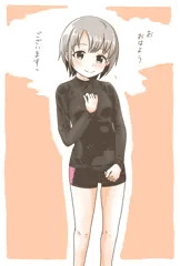 早朝ランニングをする乙倉悠貴ちゃん