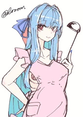 裸エプロン妊婦葵ちゃん