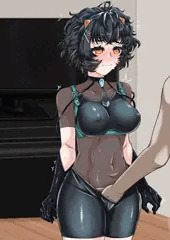 琴詠ニアちゃん陰毛チェック(触感)