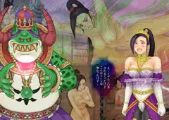 戦姫のドレスに身を包む亡国の王女
