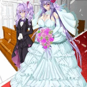 ドレスの中でウネウネ