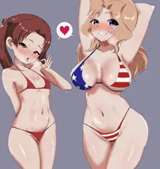 あんずとおケイ