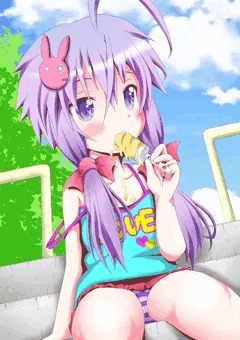 ちっちゃくなったゆかりさんがアイスを・・・