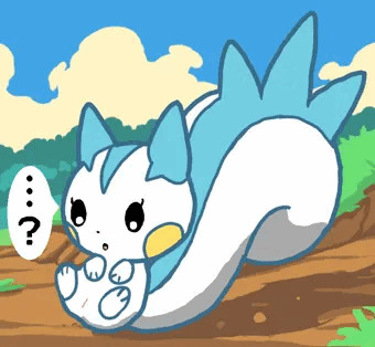 お股が気になるパチリスちゃん