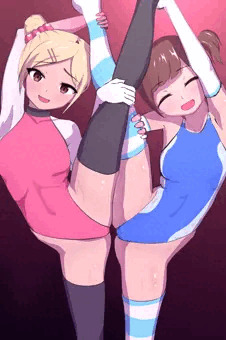 ダブルI字開脚