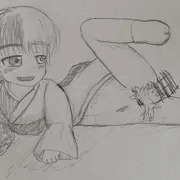 モノクロ少女　中出し