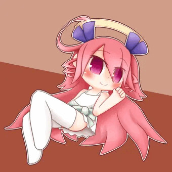 仰向けなニーナさん＠裸ニーソ