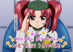 6月12日はメイリン・ホークの誕生日です！