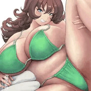 水着のお姉さん