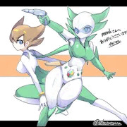 ご依頼で描いたガイスラッガーのタニ・マリさん！
