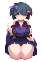 極生乳イラコン用座敷童ちゃん