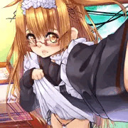 自撮り制服改造メイドもっちー