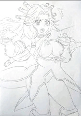 マイホームを出発したとたん追い剥ぎに合うセラフィナちゃん。