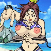 スパイクでおっぱいポロリするカムトラのロコ