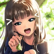 はい、「あ～ん」ですわ