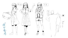 ボツ食らったキャラデザ