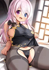チャイナドレスいちゃらぶよその子ちゃん